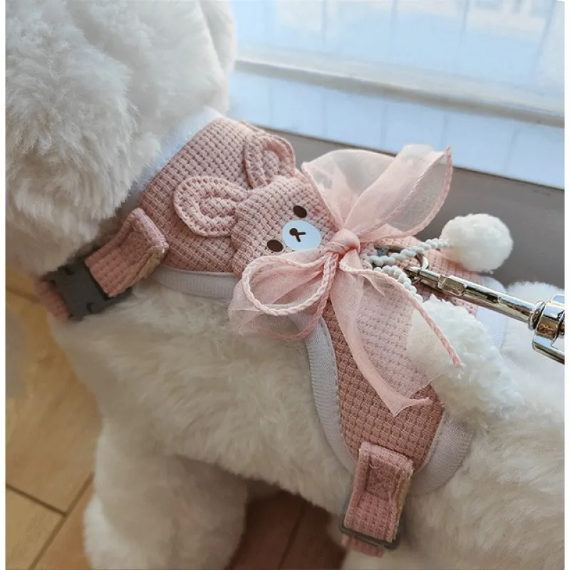 Rainbow Color Pet Leash – Blue, Pink, Green & Baby Pink