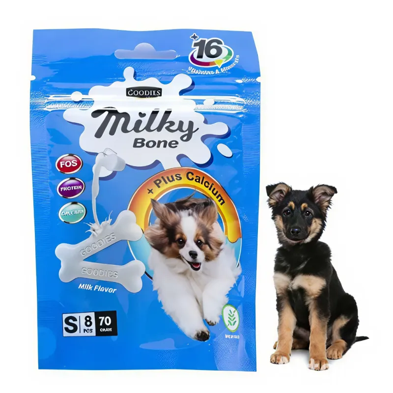 Goodies Milky Bone Calcium Small 70gr Snack Anjing Dental Bone
